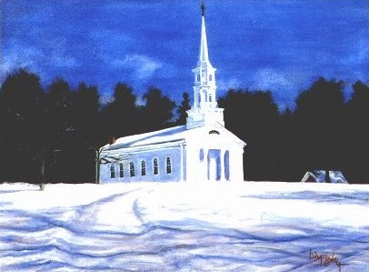 Martha Mary Chapel in Winter